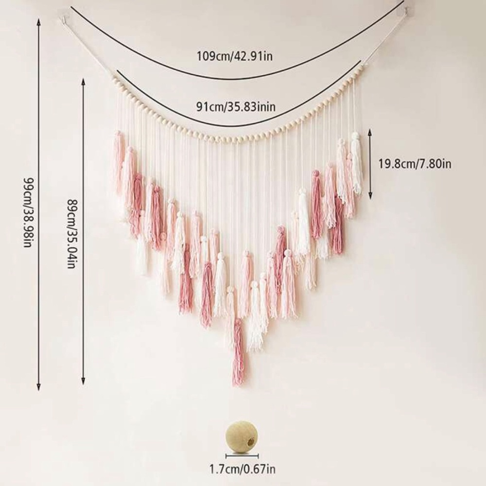 Hanging tassels